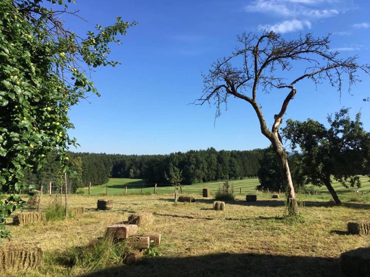 Kellerstoeckl Am Veganen Bio-Lebenshof "Varm - Die Vegane Farm" Sulb Exteriör bild